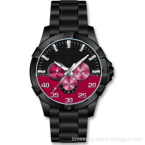 Mens Sport Quatz Wrist Watch Swimming Watch (TE2659)